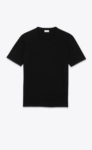 Mens Clothing T-shirts Sleeveless t-shirts Saint Laurent Black & White Linen Tank Top for Men 