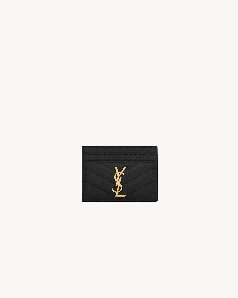 Ysl white card holder Clearance