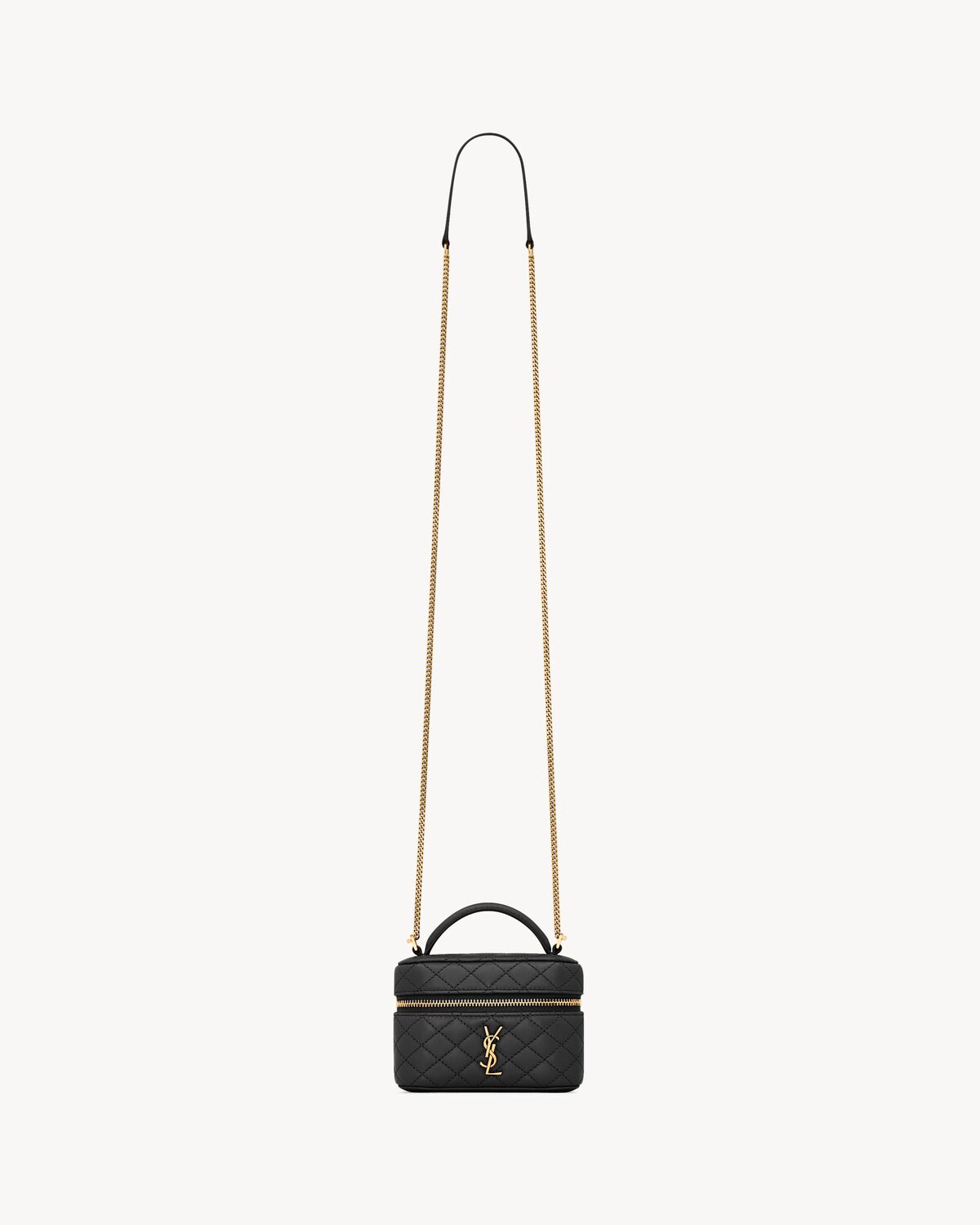 gaby micro vanity bag in lambskin