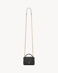 GABY micro vanity bag in lambskin