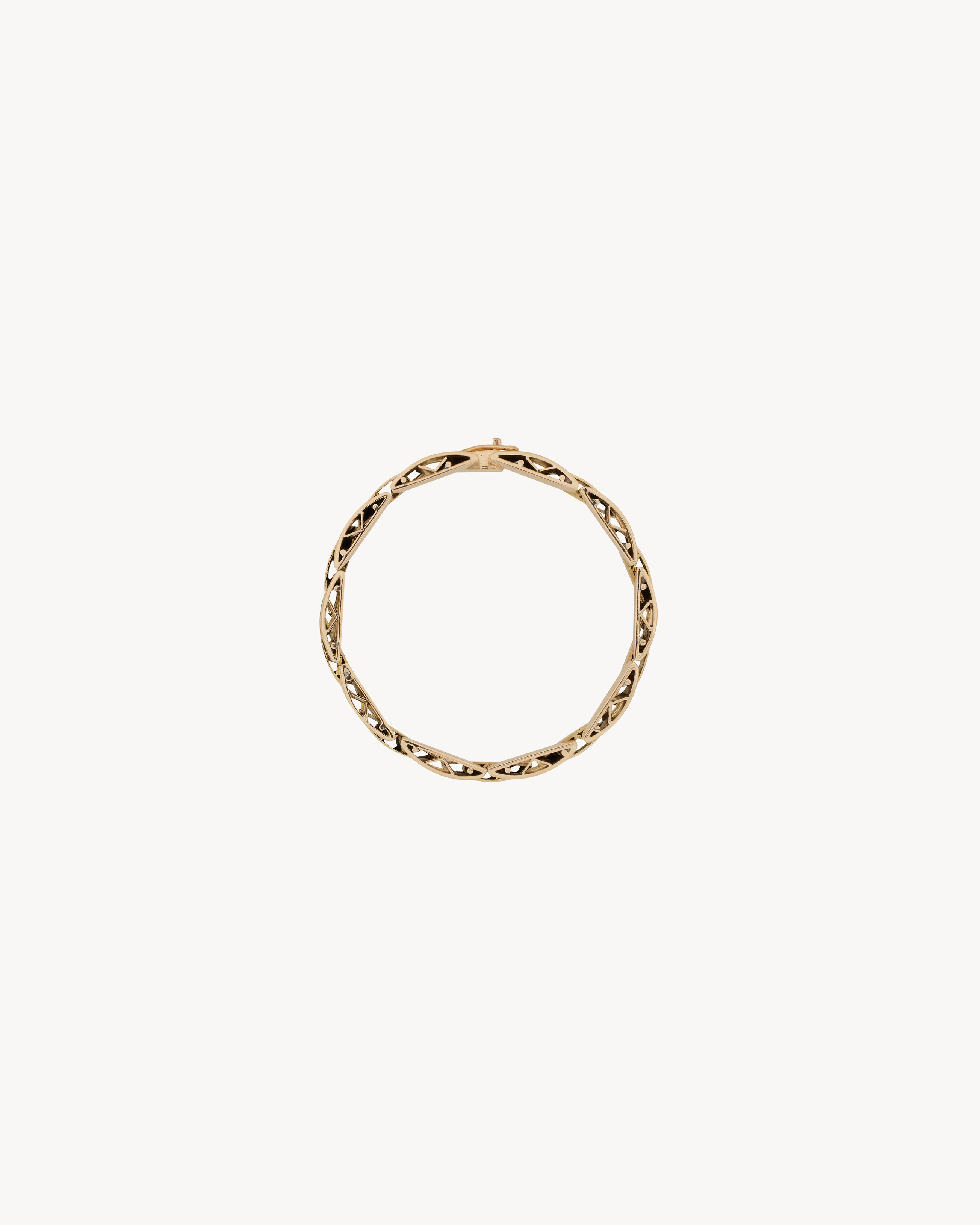 Vintage bracelet in yellow gold