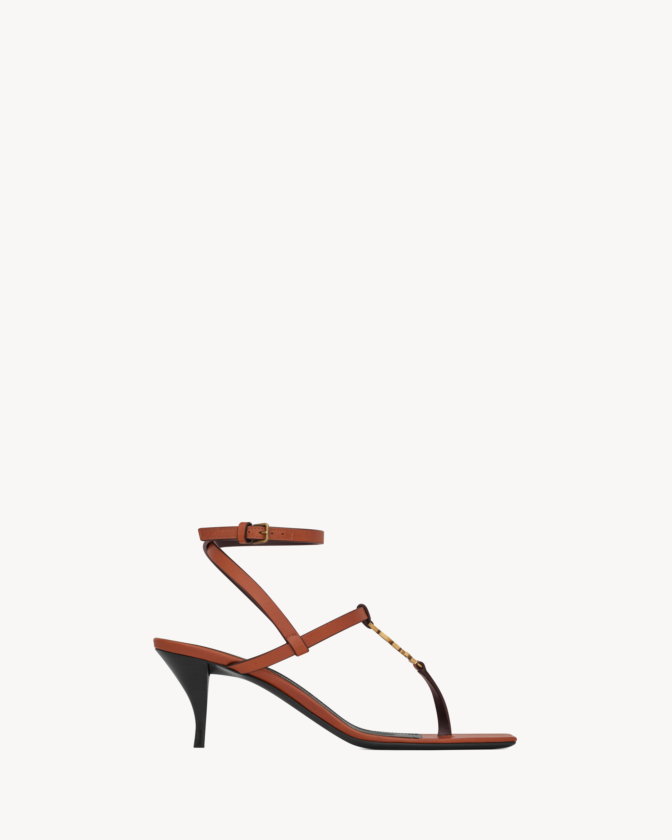 CASSANDRA sandals in smooth leather