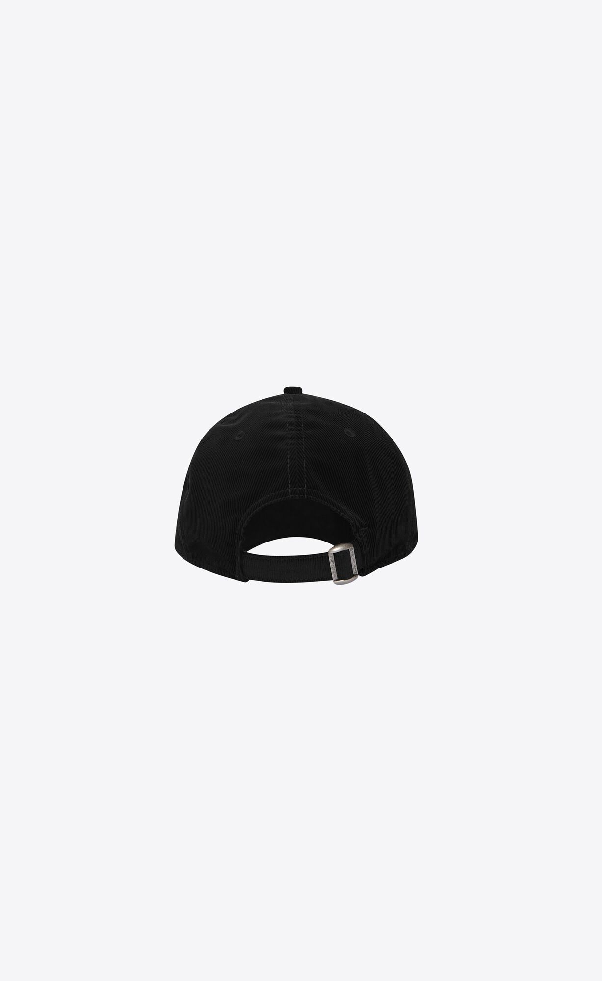 new era ysl monogram cap in corduroy