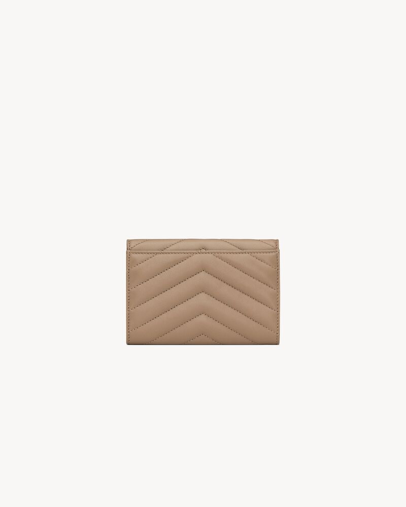 CASSANDRE MATELASSÉ SMALL ENVELOPE WALLET IN LAMBSKIN