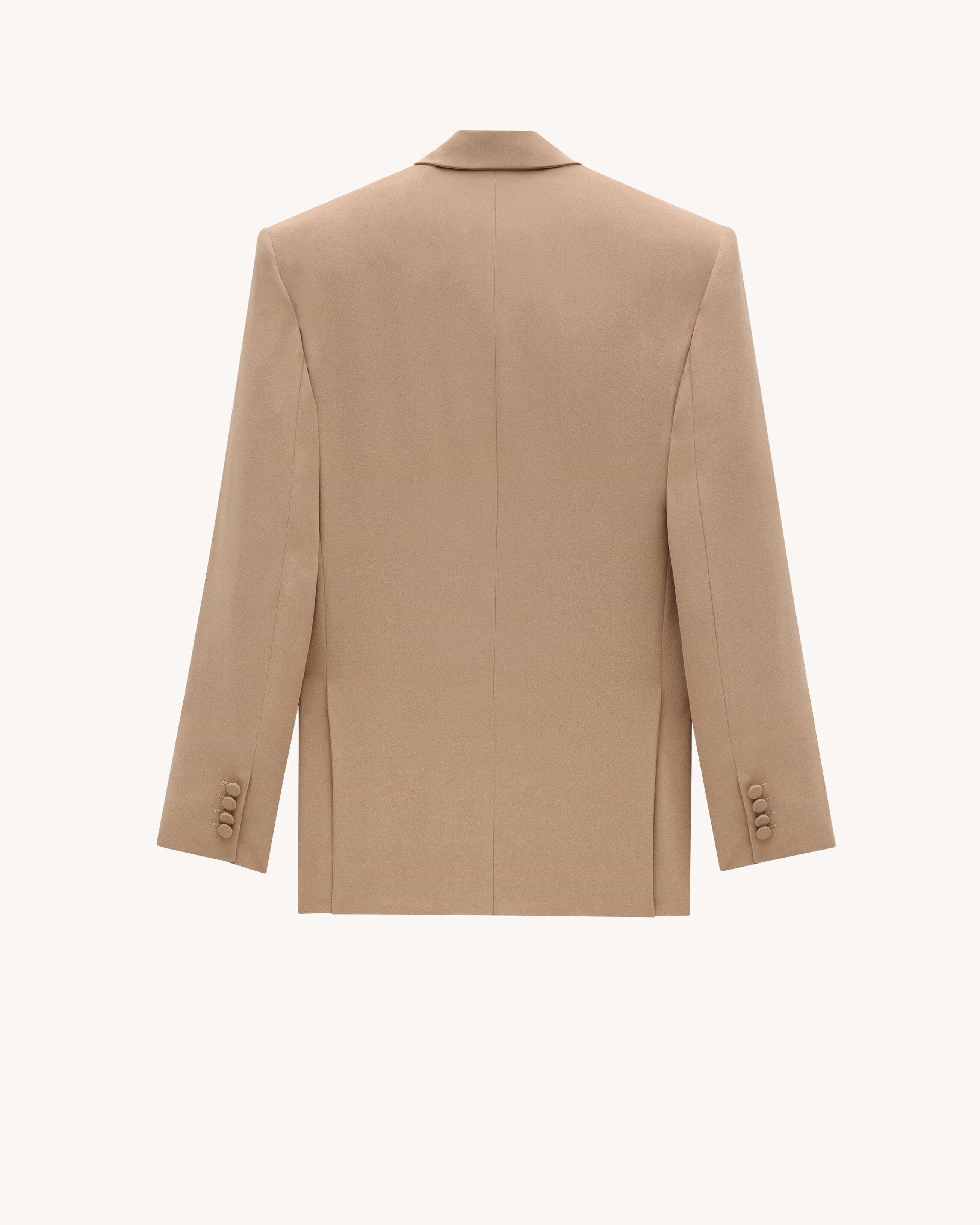 jacket in silk crepe