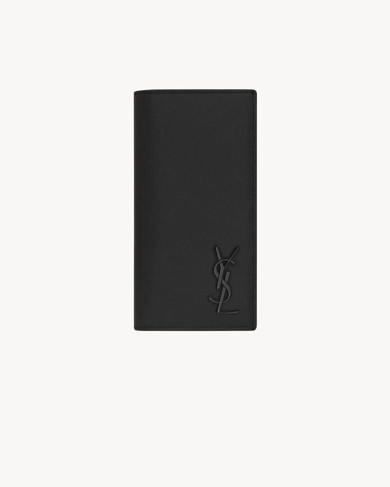 CASSANDRE continental wallet in grain de poudre leather