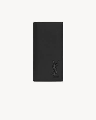 cassandre continental wallet in grain de poudre embossed leather