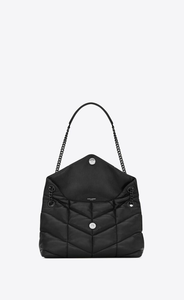 PUFFER SMALL in quilted Nappa leather, Saint Laurent