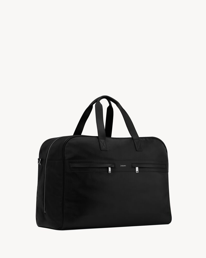 CAMP maxi duffle bag in pelle liscia