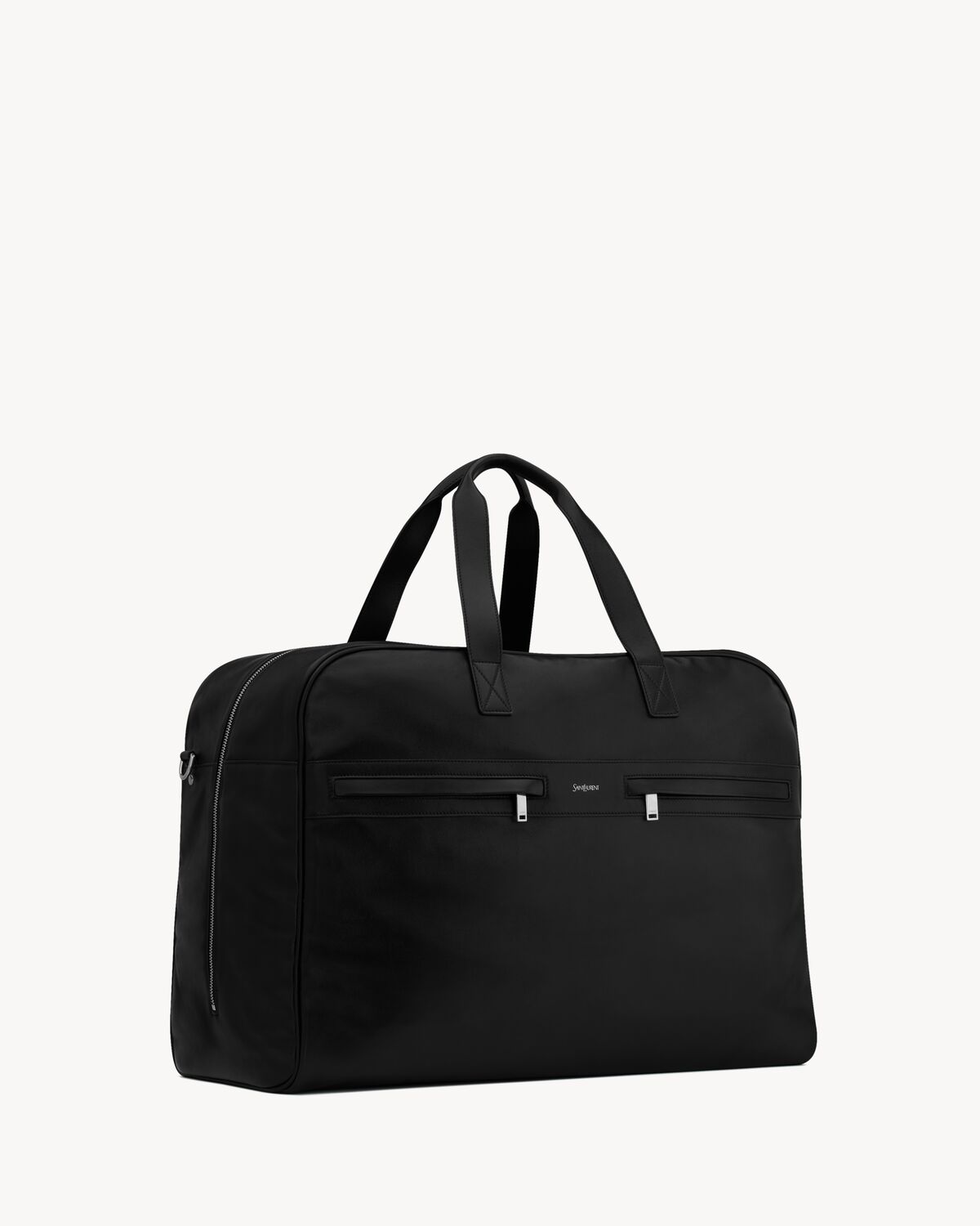 camp maxi duffle bag in smooth leather