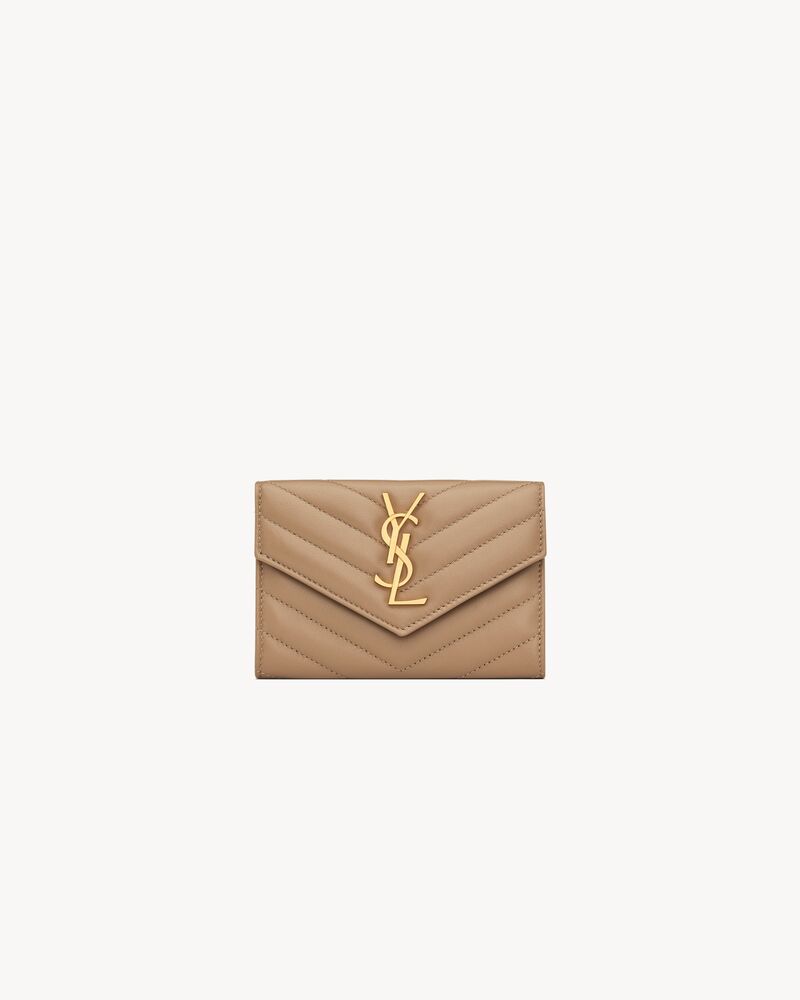CASSANDRE PORTEFEUILLE EN CUIR d'agneau