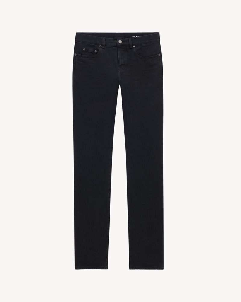 Slim Jeans in Carbon Black Denim