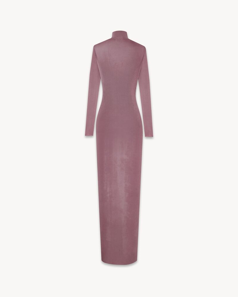 Langes Kleid aus Viskose