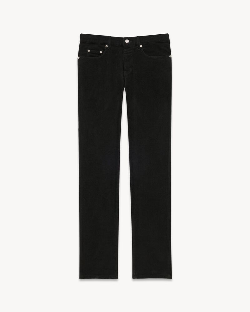 Relaxed Slim Pants in Corduroy