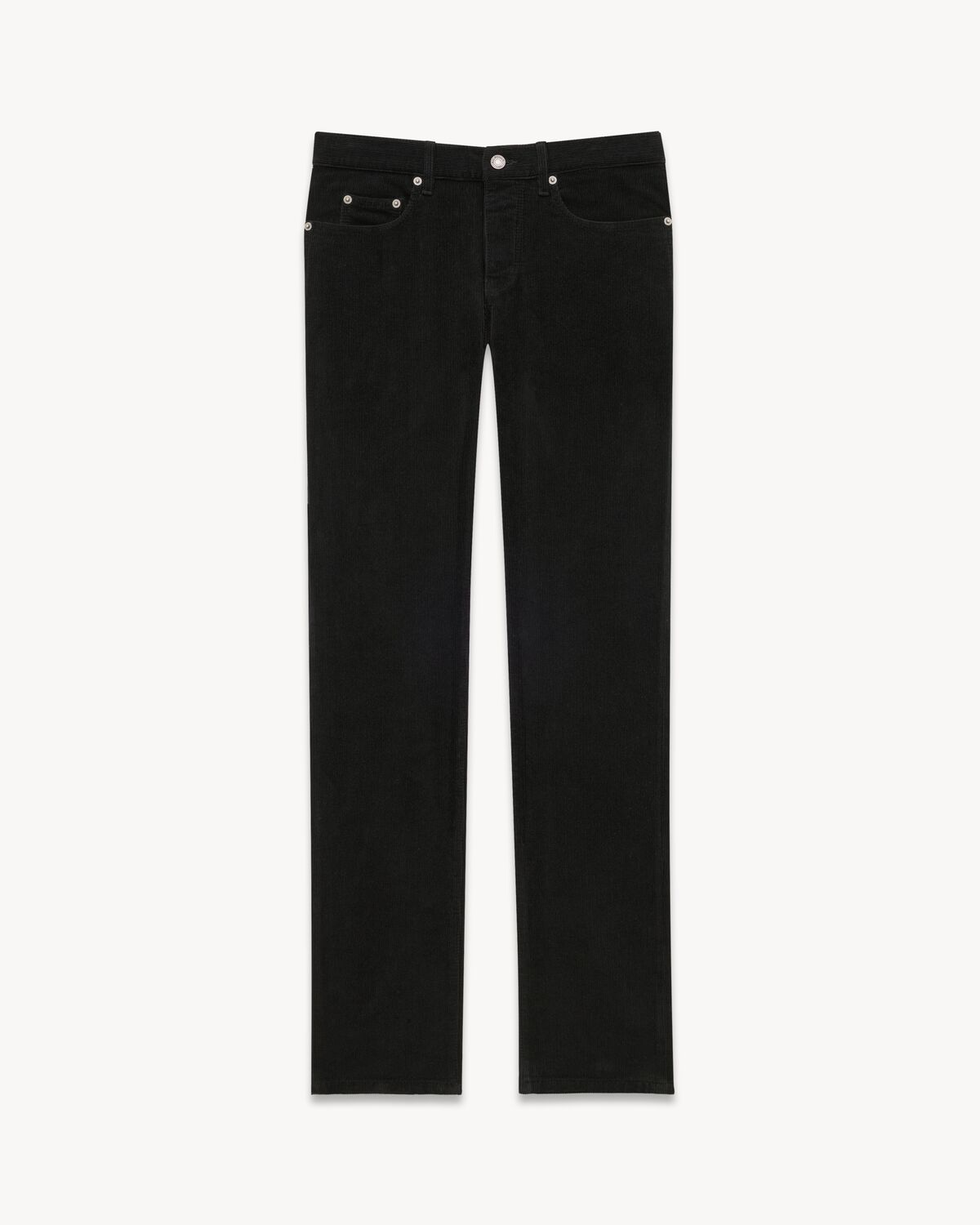 Relaxed Slim Pants in Corduroy