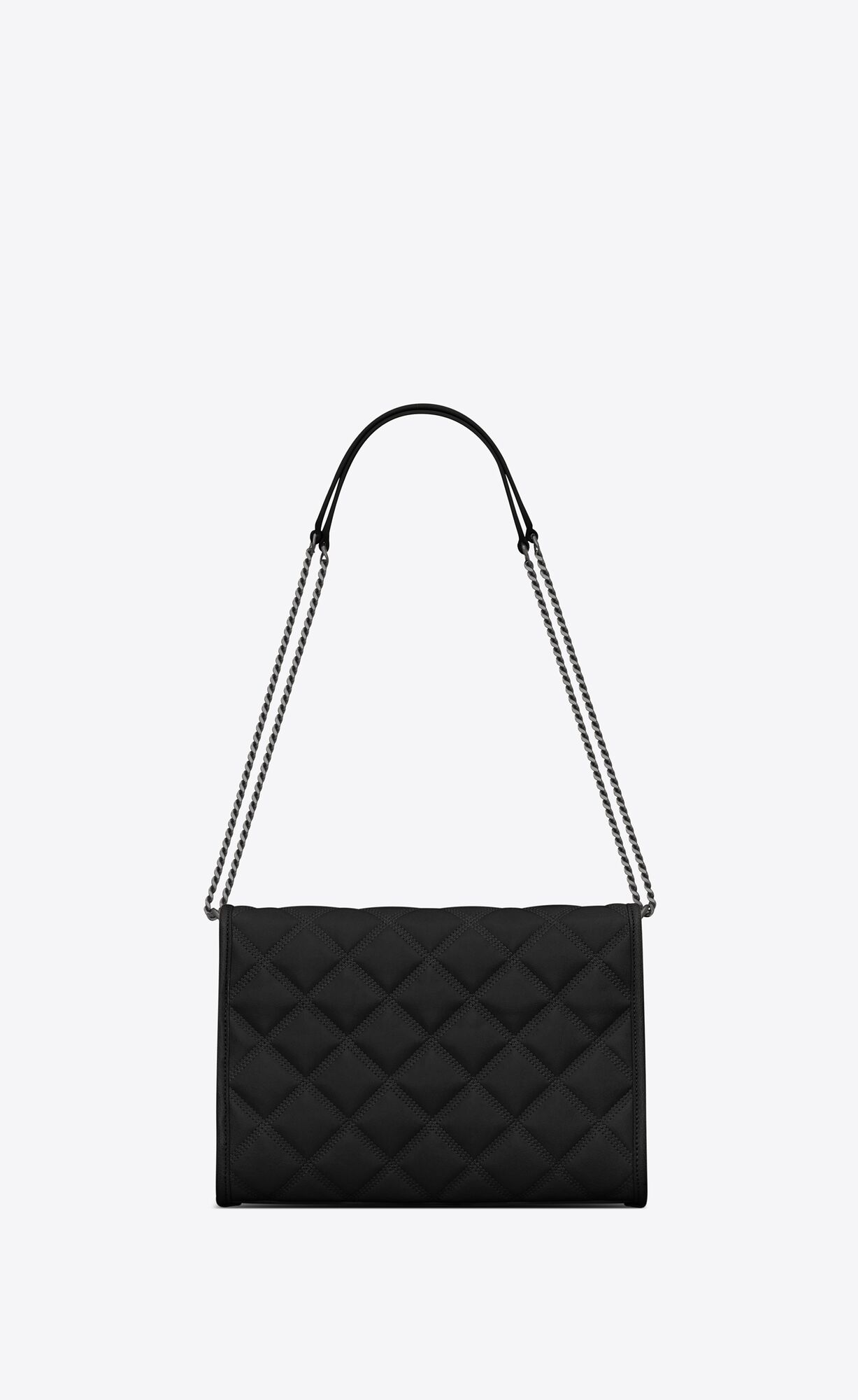 BECKY mini chain bag in CARRÉquilted lambskin Saint Laurent