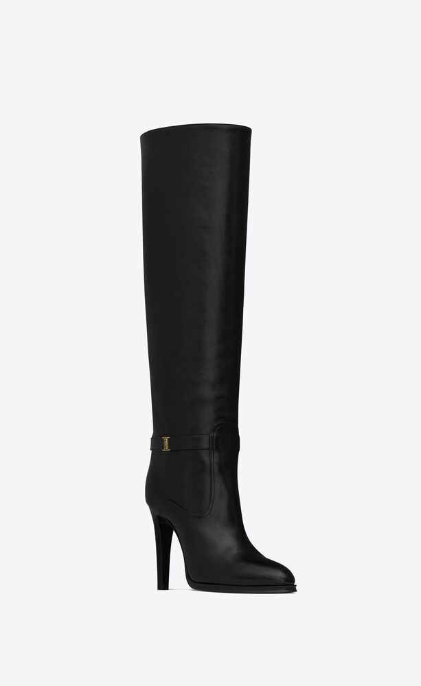 diane boots in grained leather