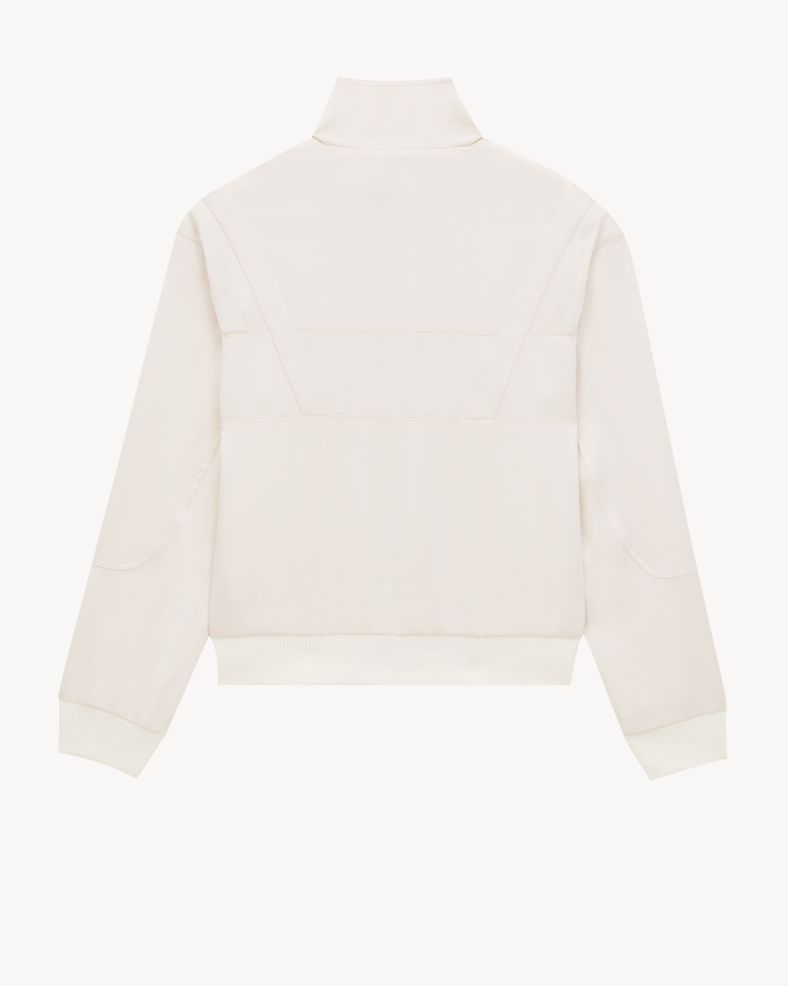 SAINT LAURENT TEDDY JACKET IN SATIN