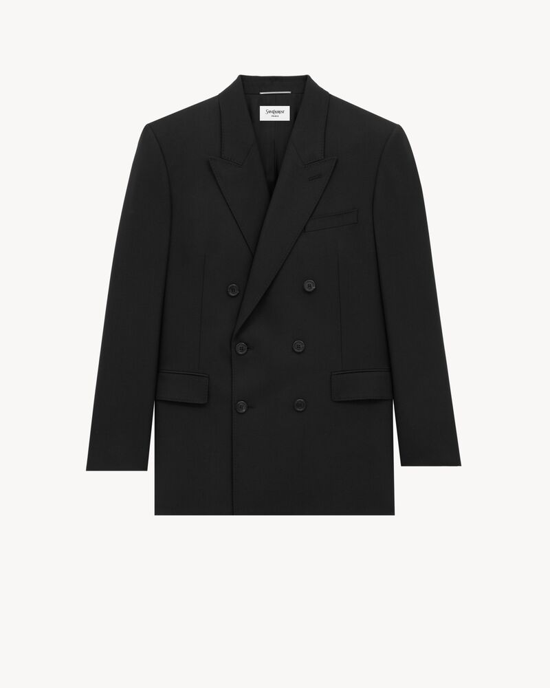 Yves jacket in wool chiné