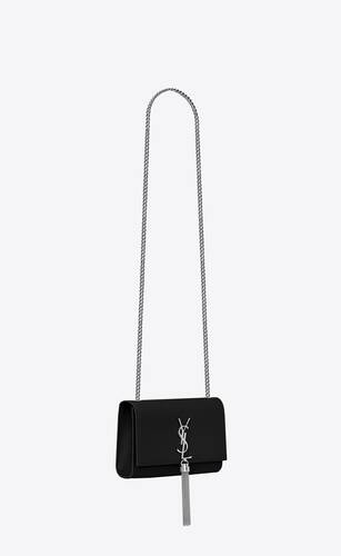 ysl crossbody silver chain