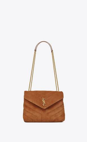 loulou small bag in y-quilted suede