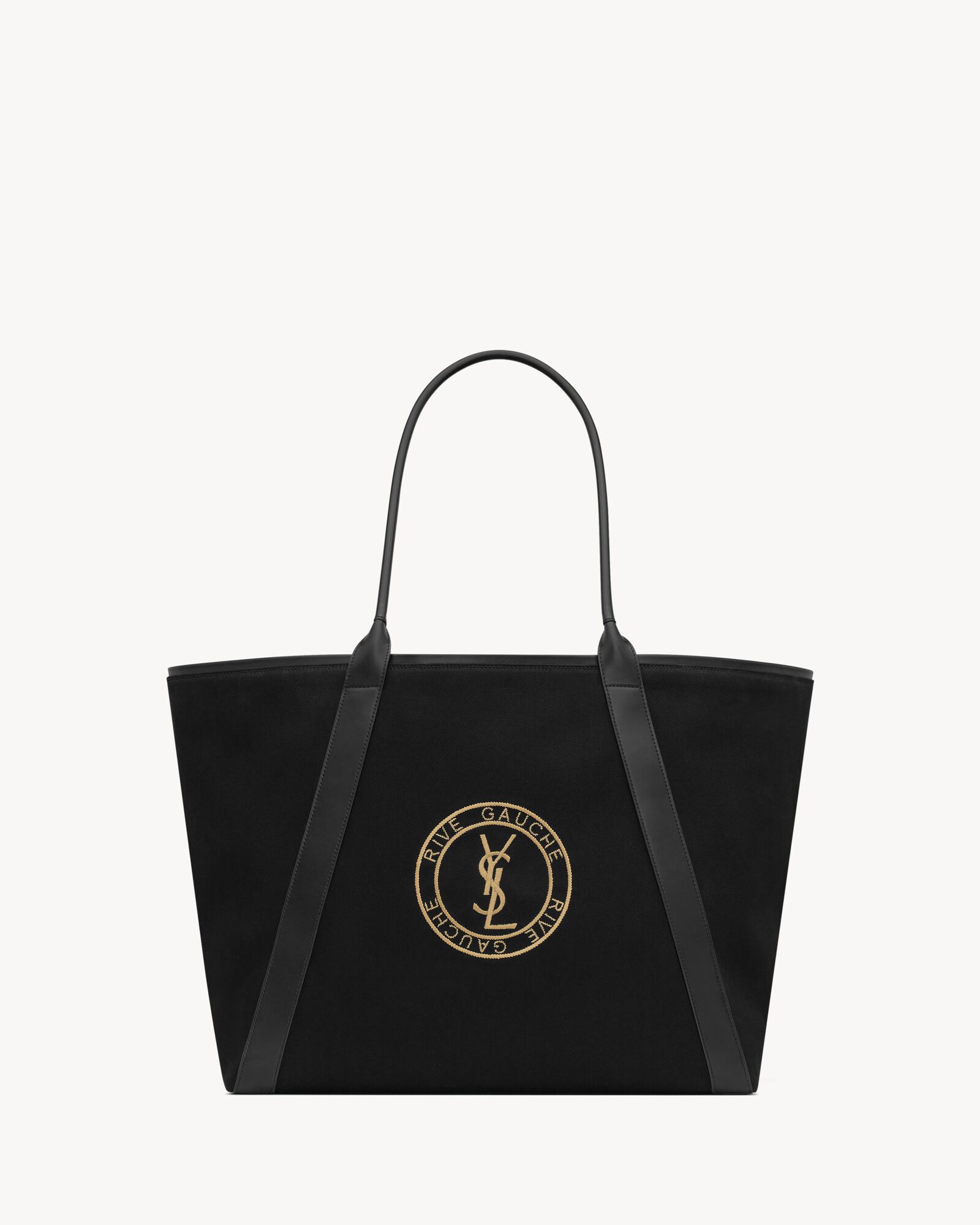 Ysl canvas tote bag sale