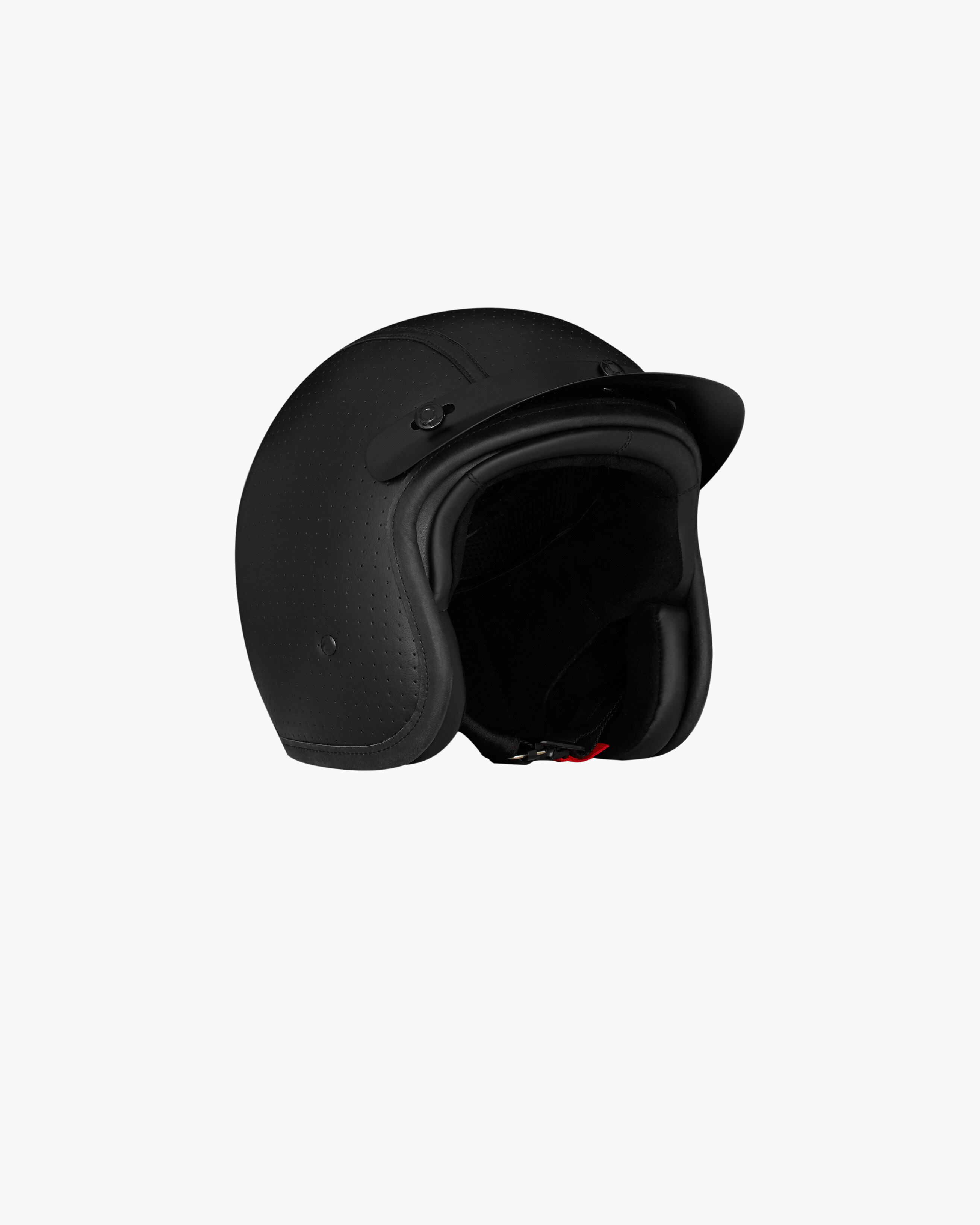 Hedon Bike helmet in perforated leather