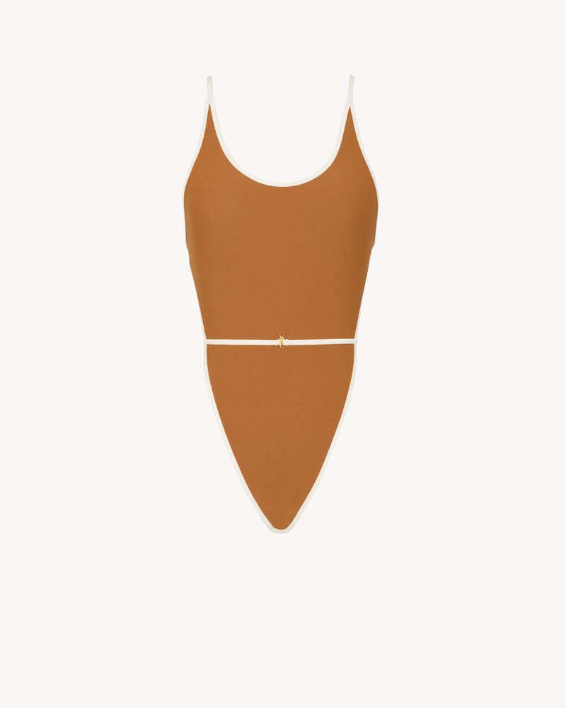 CASSANDRE BACKLESS SWIMSUIT