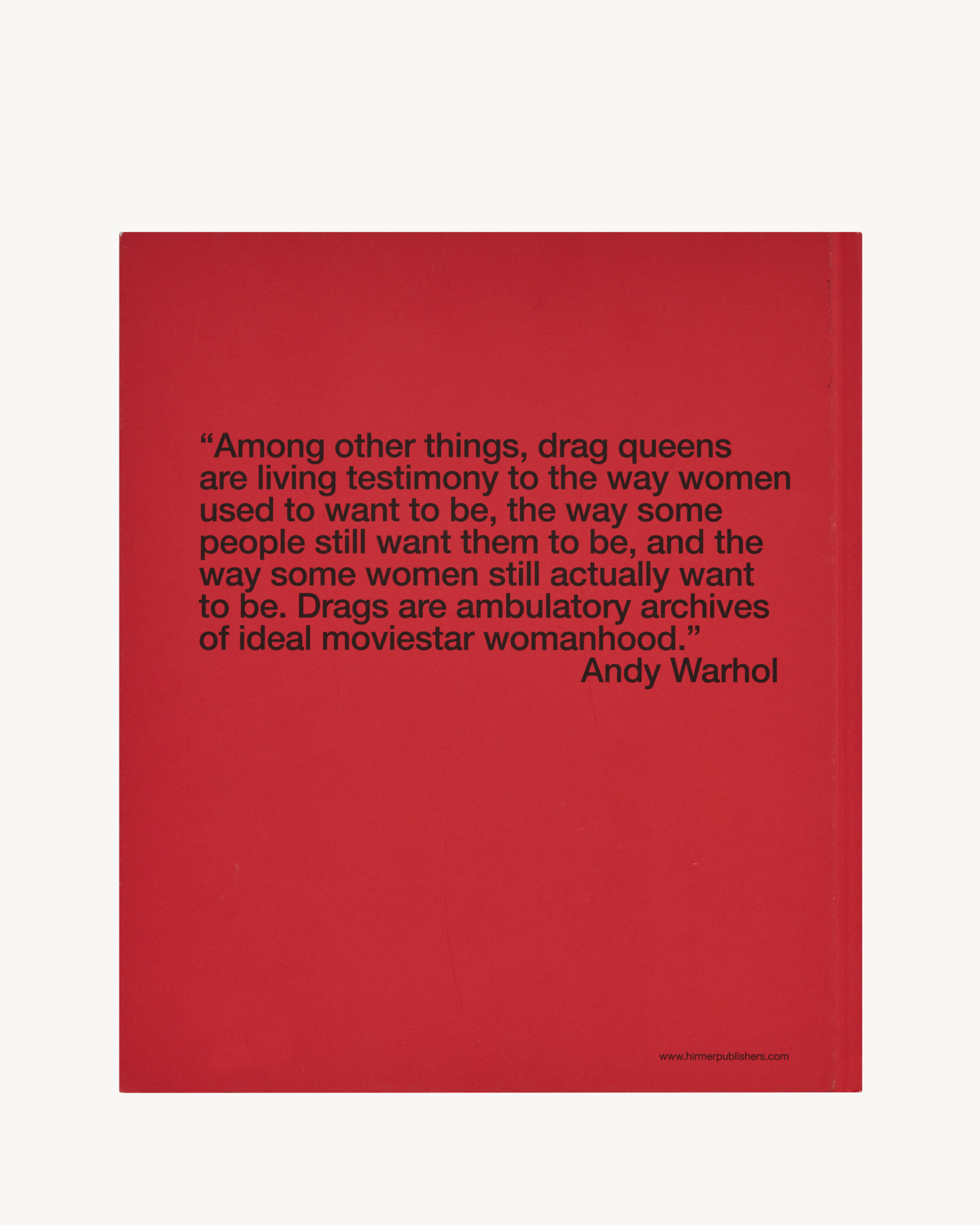 ANDY WARHOL DRAG  & DRAW THE UNKNOWN FIFTIES