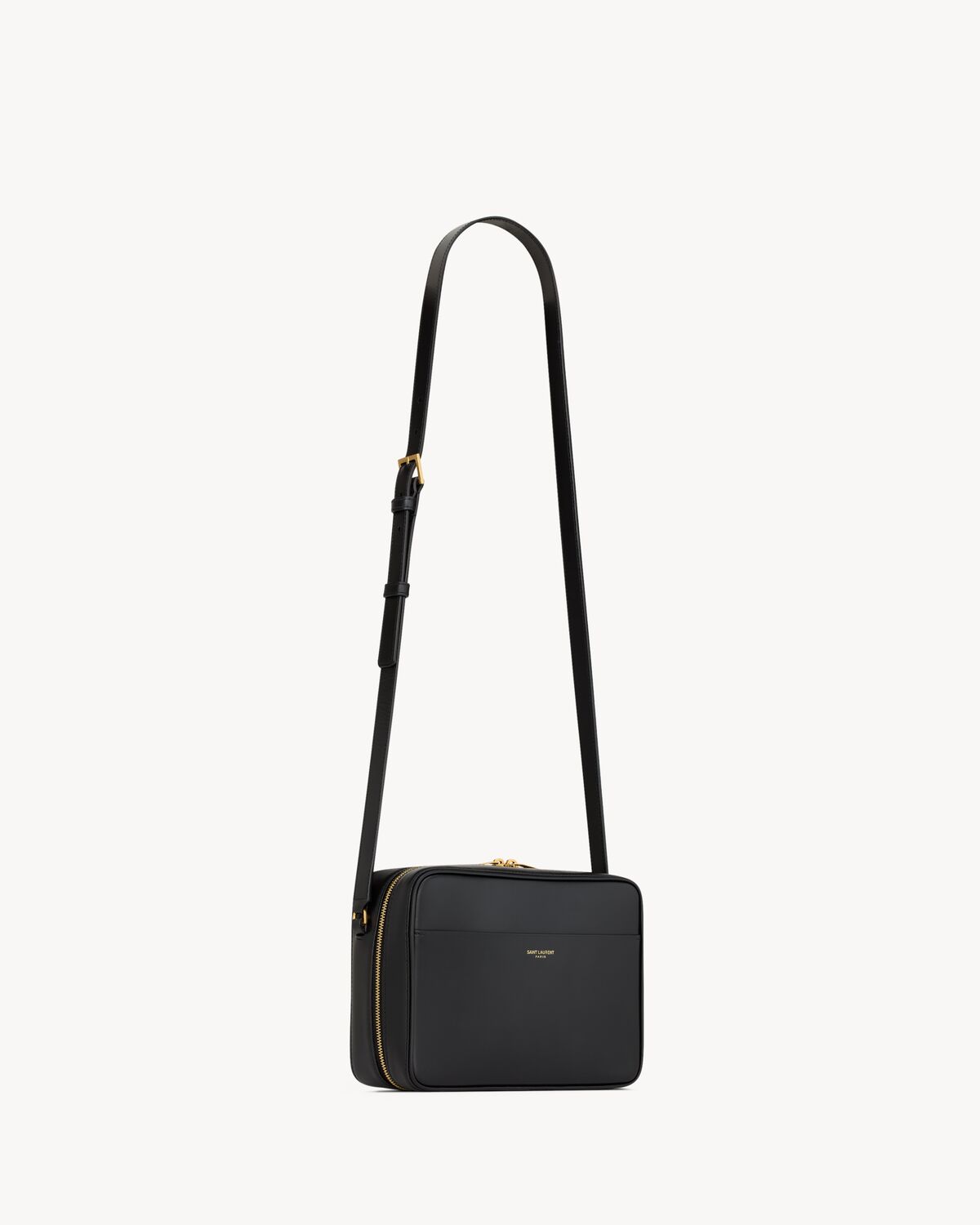 saint laurent camera case in smooth leather