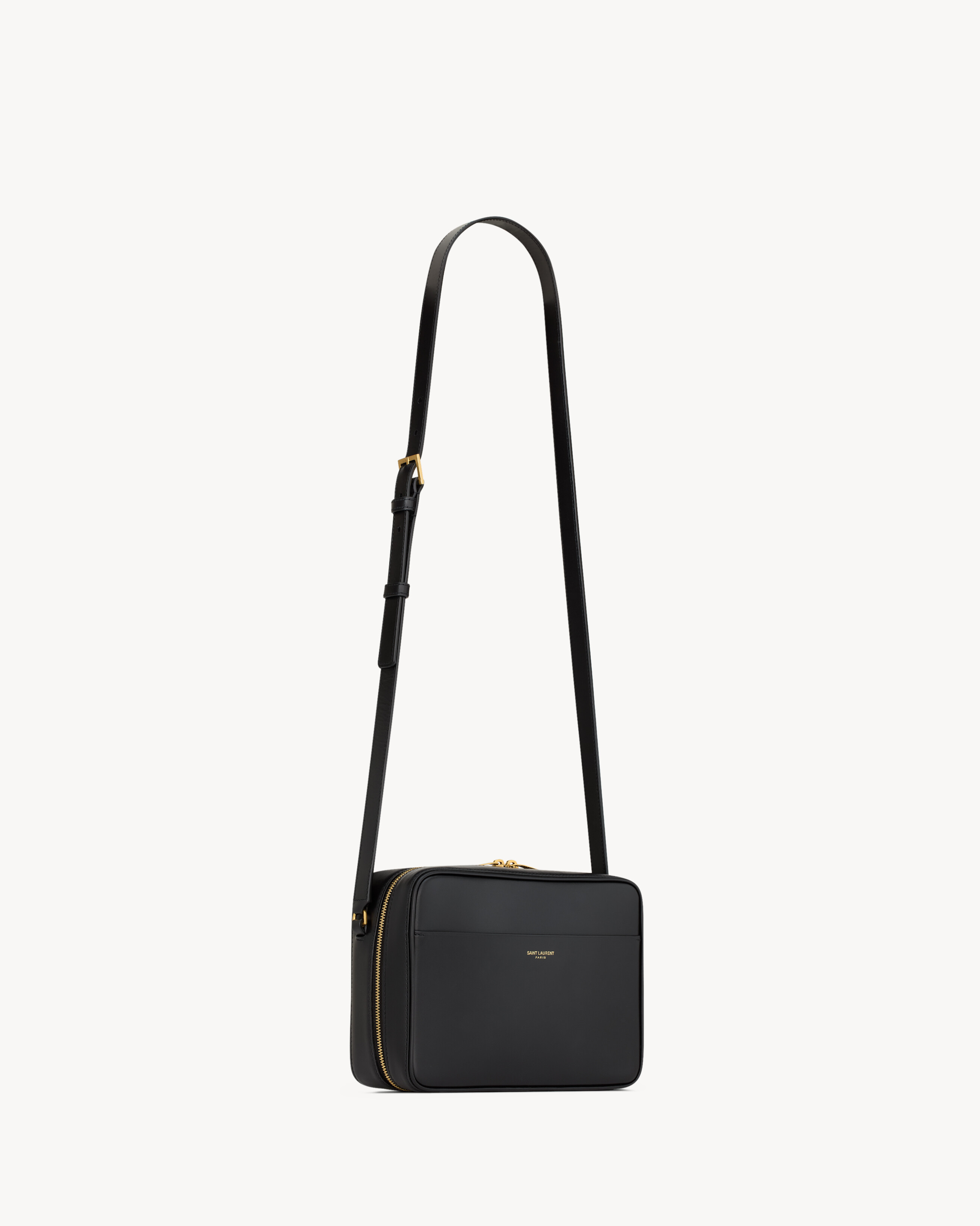 SAINT LAURENT camera case in smooth leather