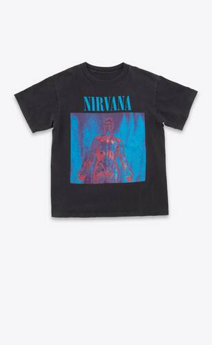nirvana sliver t-shirt in cotton