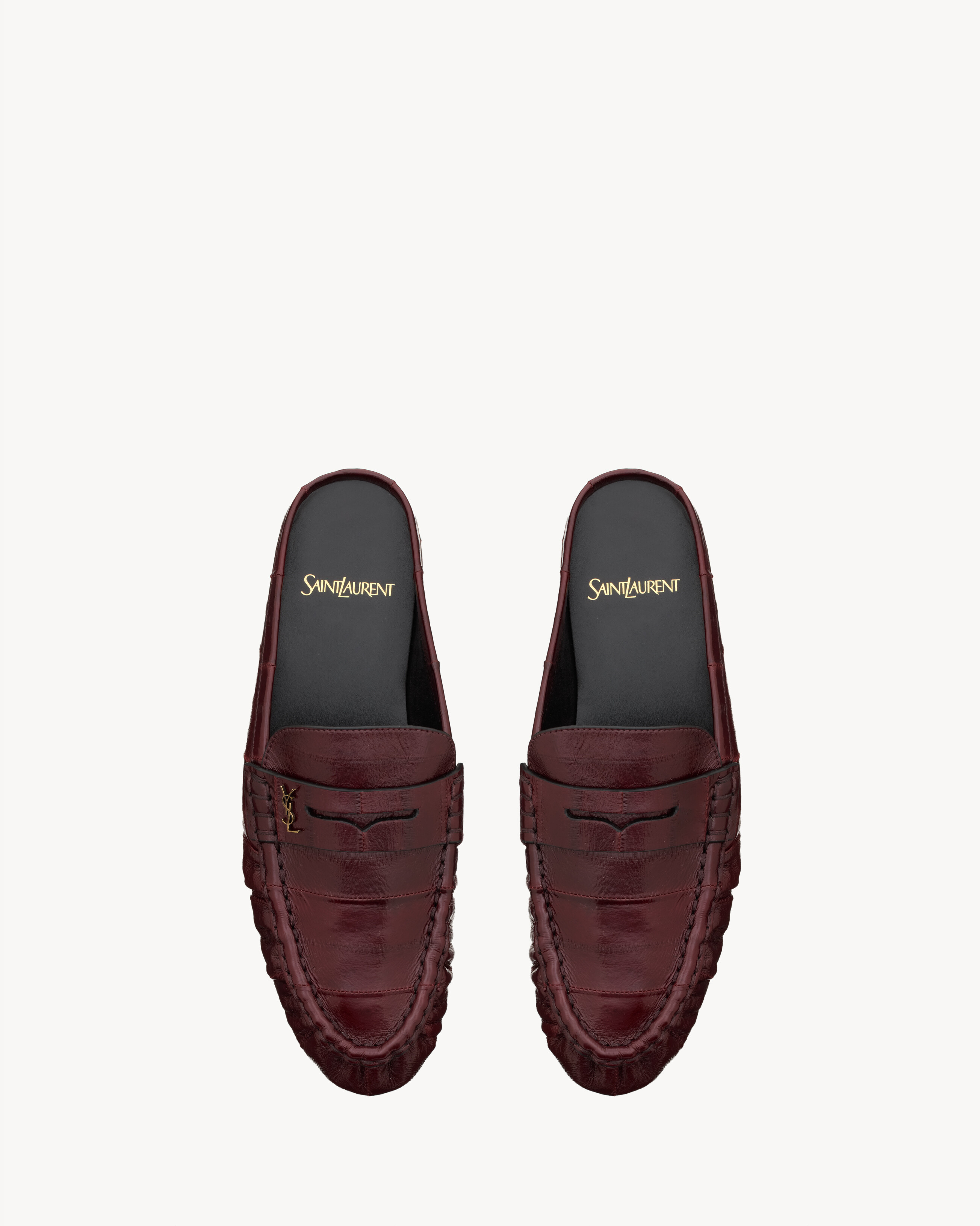 LE LOAFER mules in eel