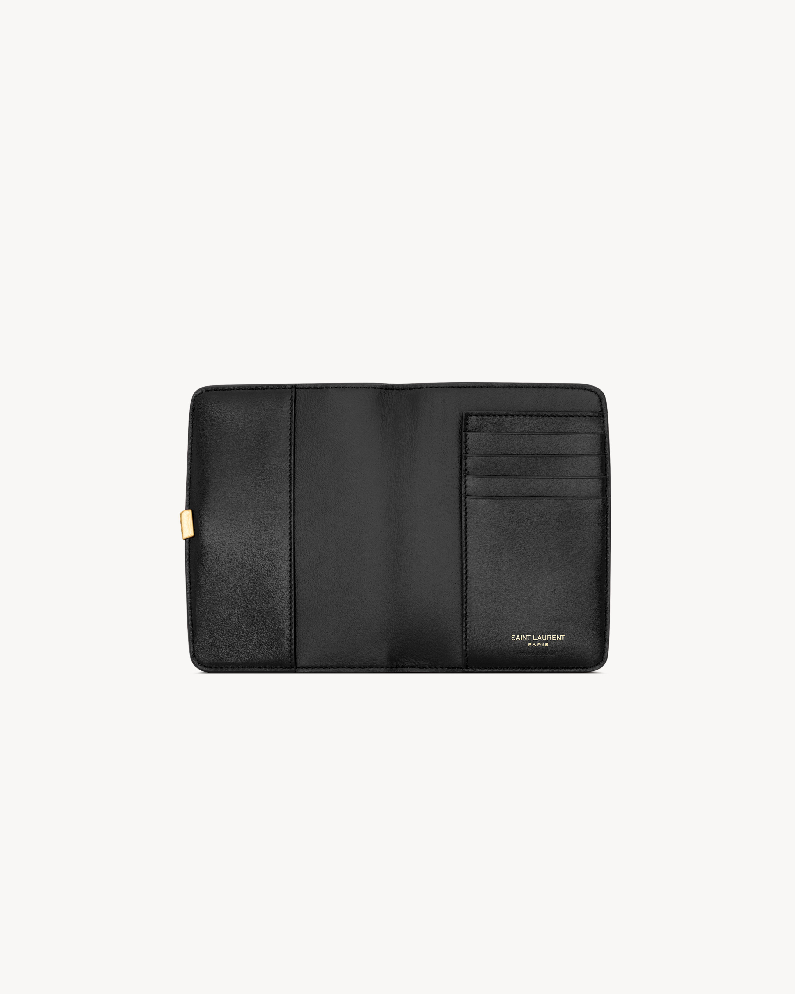 VOLTAIRE passport case in BOX SAINT LAURENT | Saint Laurent | YSL.com