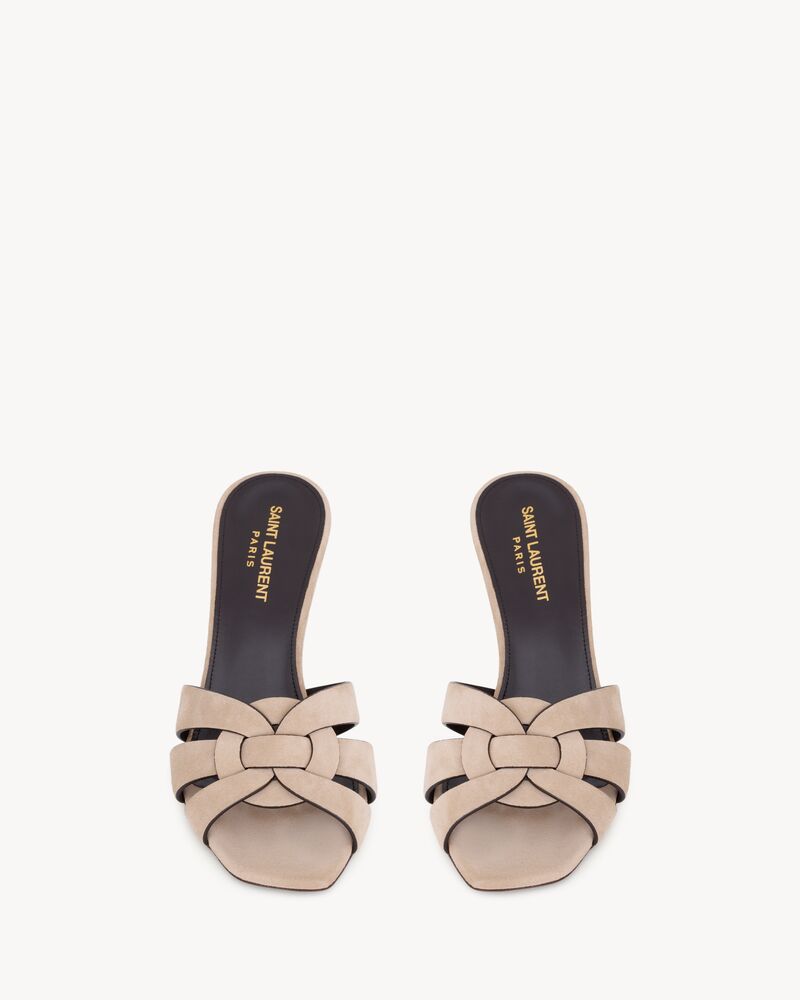 TRIBUTE mules in suede