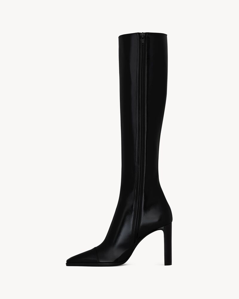 VENETIA bottes en cuir lisse