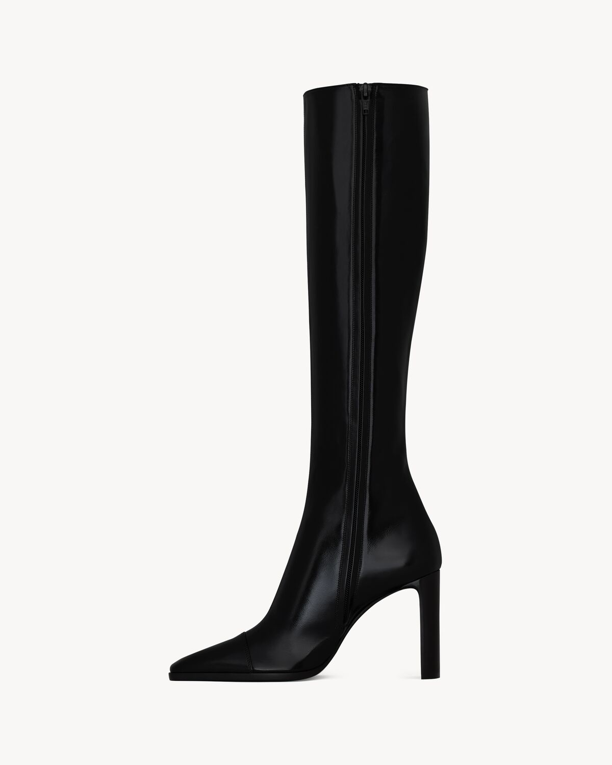 venetia bottes en cuir lisse