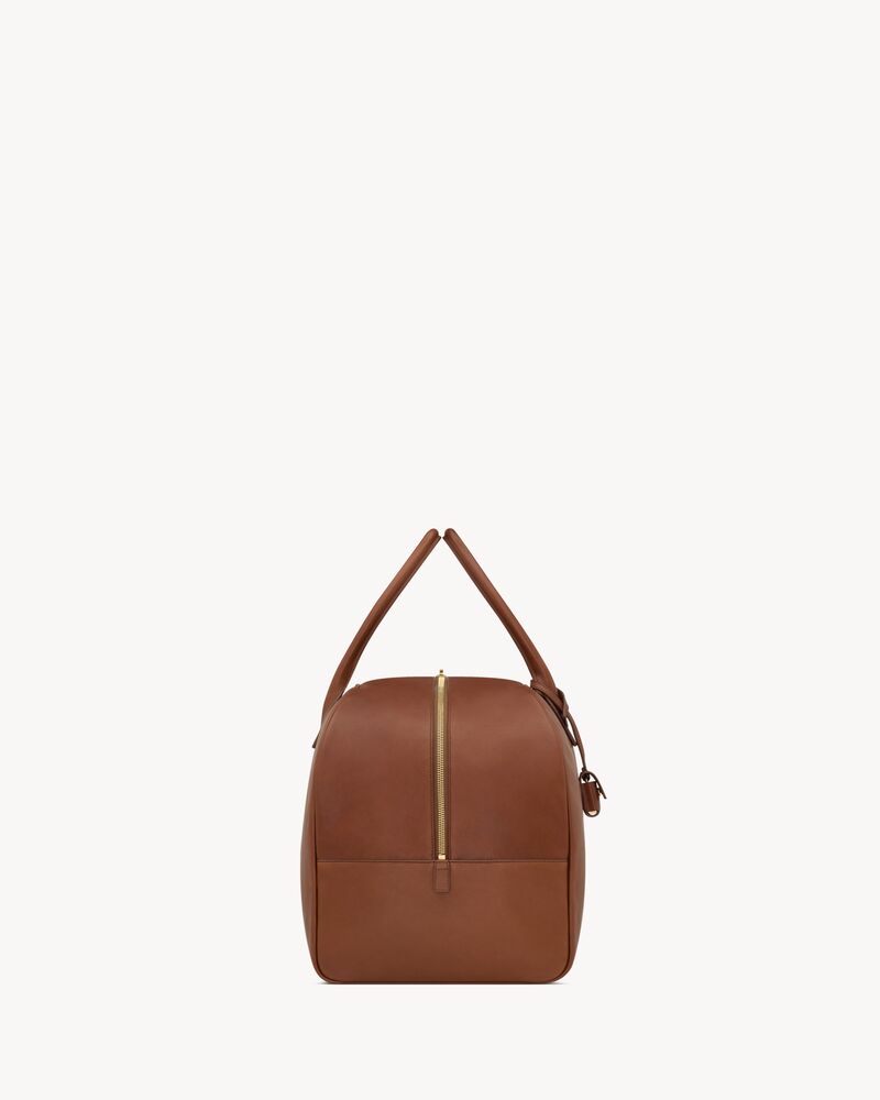 BOWLING duffle bag in pelle liscia