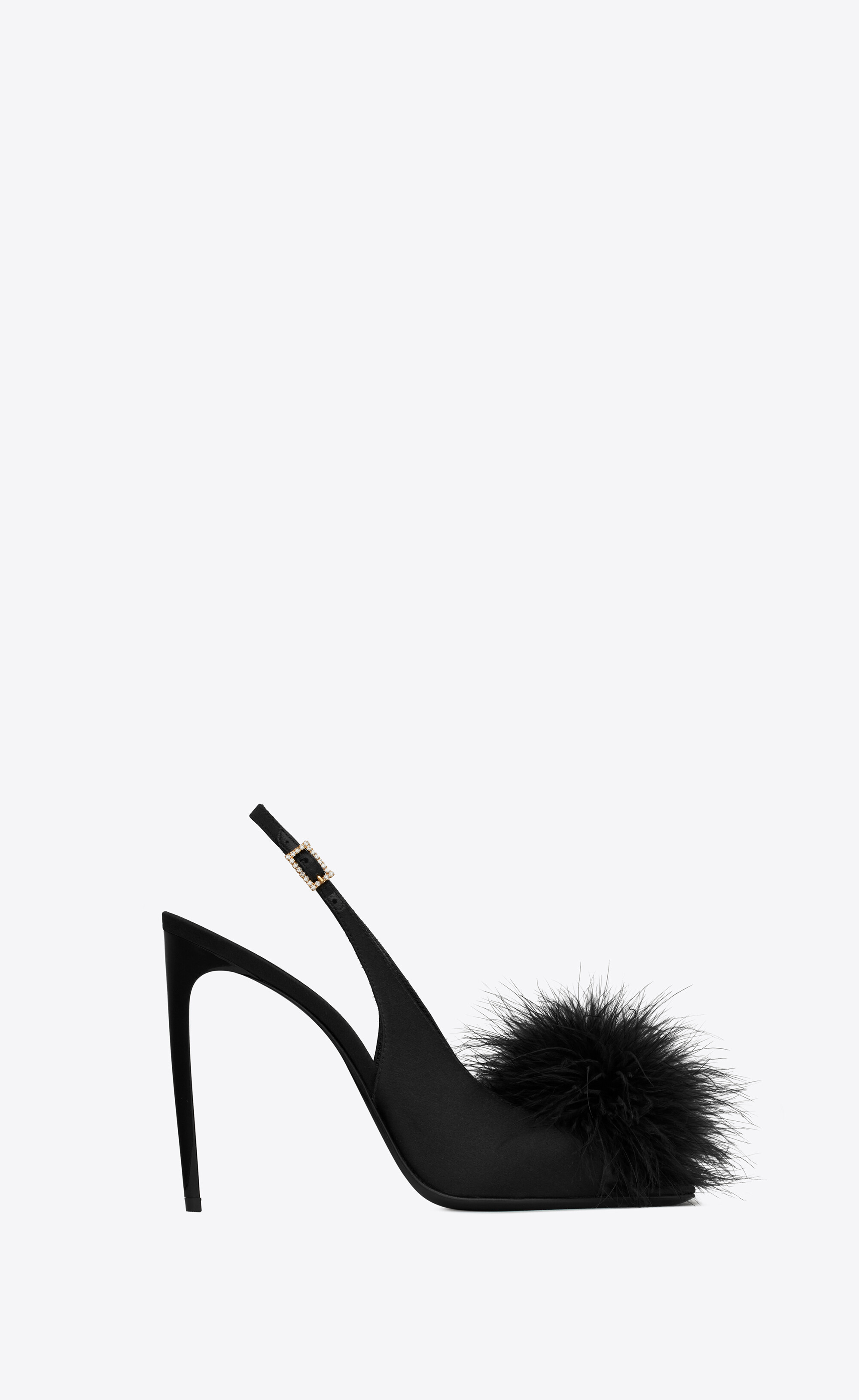 Ysl feather shoes Clearance