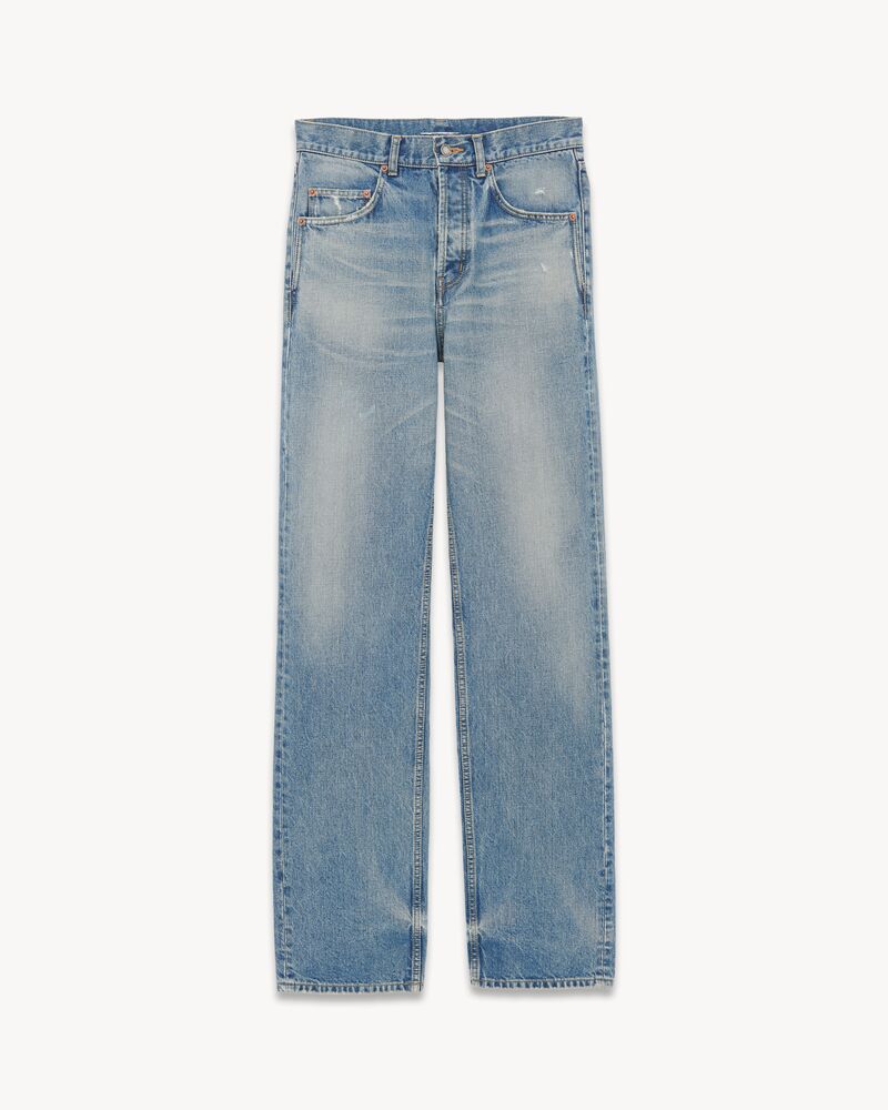 long baggy jeans in CHARLOTTE blue denim