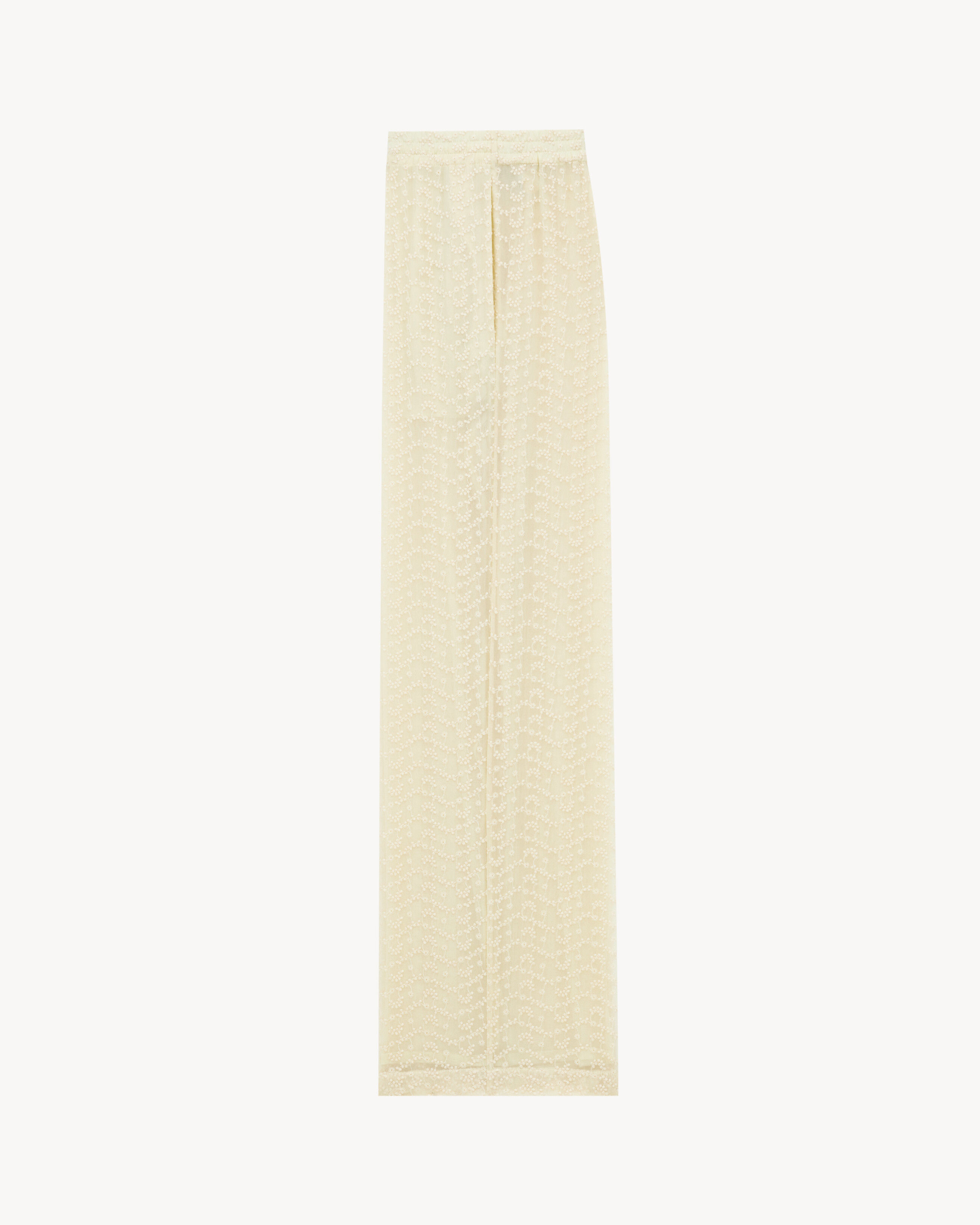 broderie anglaise pajama set in muslin
