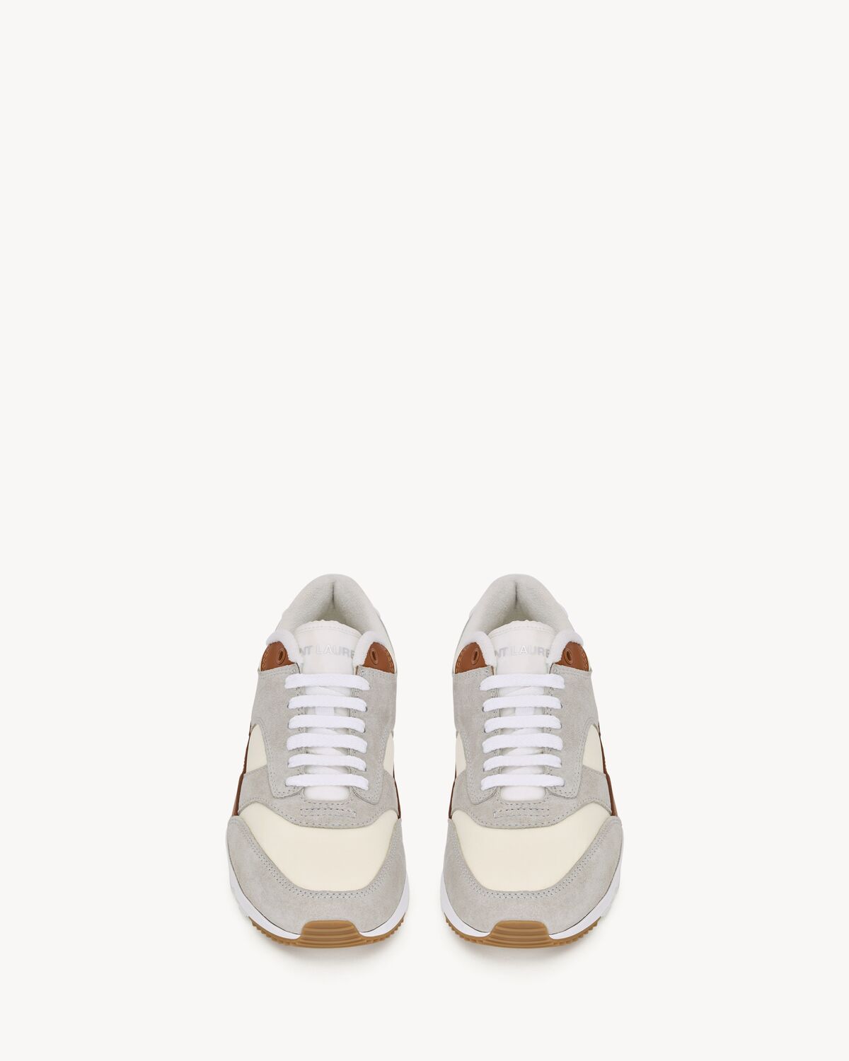 Sneakers Bump de nailon, ante y piel