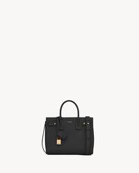 SAC DE JOUR IN SUPPLE GRAINED LEATHER - NANO