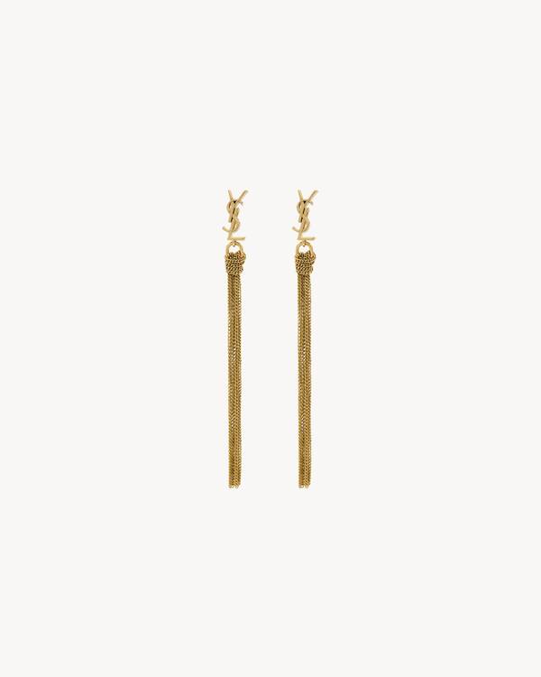 国内買付【SAINT LAURENT】カサンドラ シングル イヤリング 国内買付【SAINT LAURENT】カサンドラ シングル イヤリング