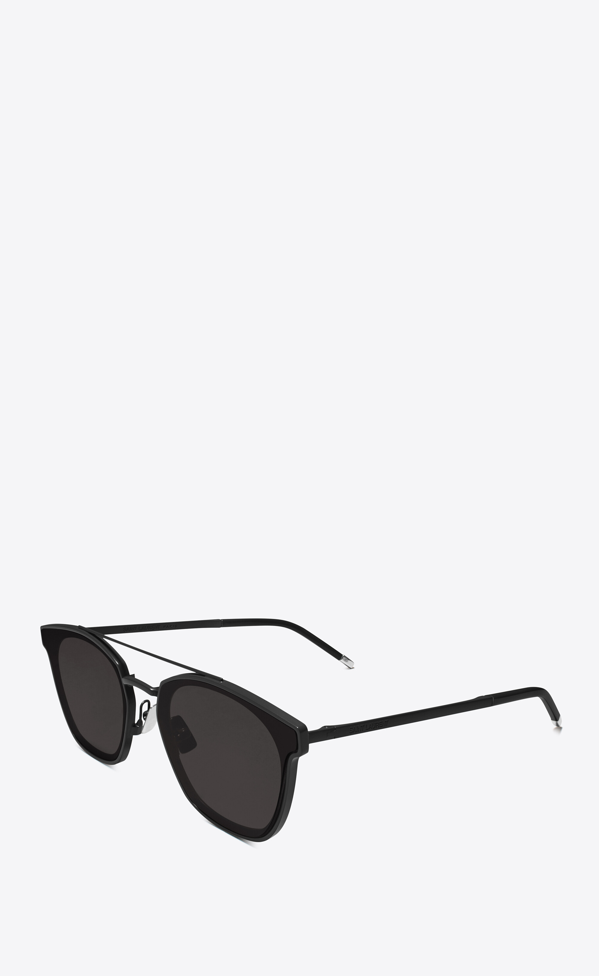 Saint Laurent Black Classic Sl 28 Sunglasses for Men Mens Accessories Sunglasses 