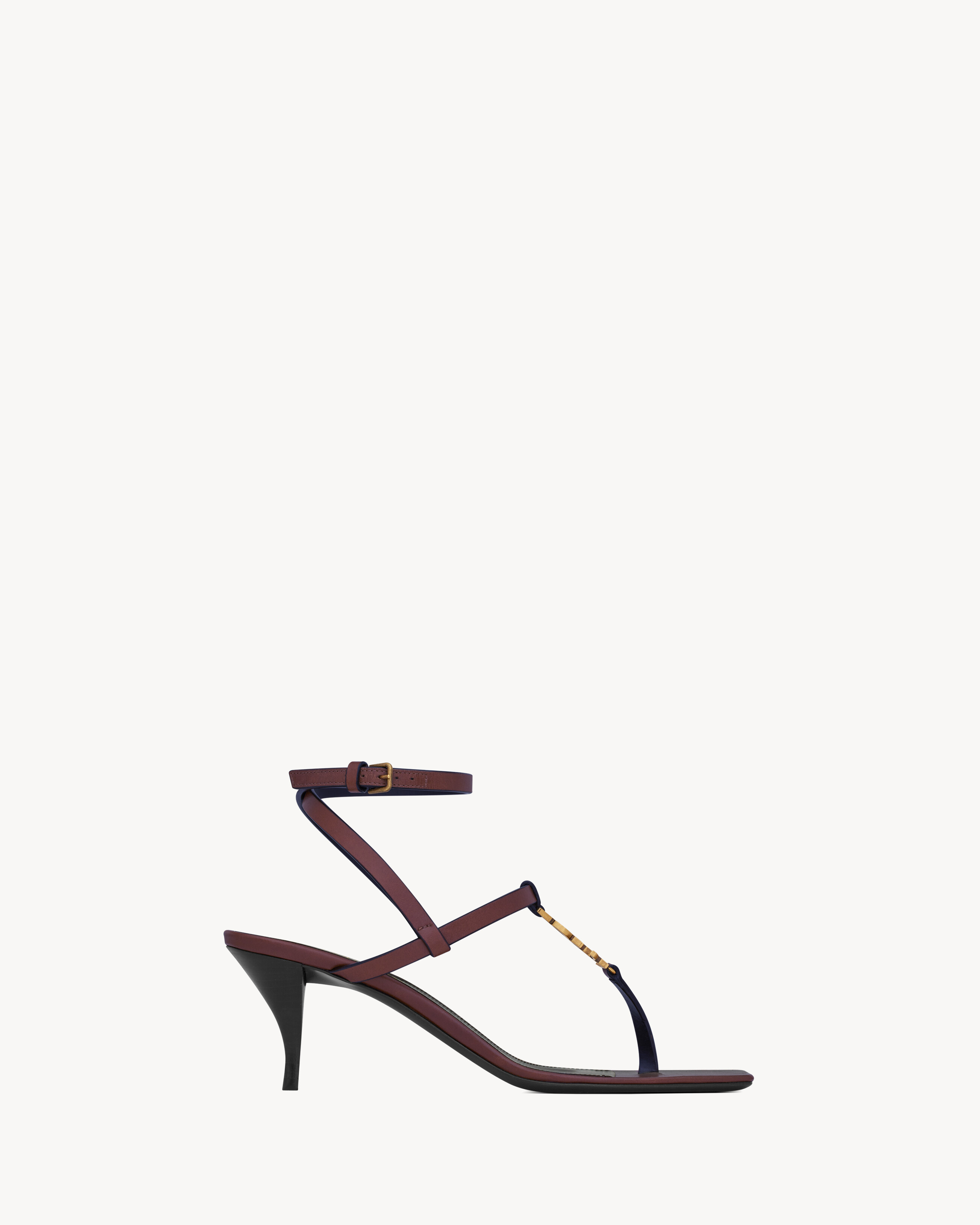 CASSANDRA sandals in smooth leather
