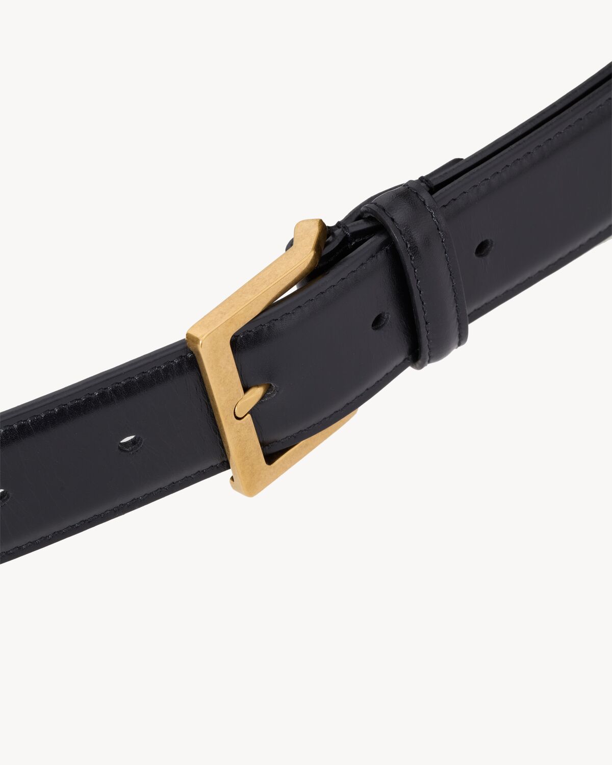 vadim belt in smooth leather