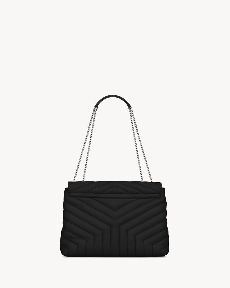 LOULOU MEDIUM TASCHE AUS „Y“-FÖRMIG GESTEPPTEM LEDER