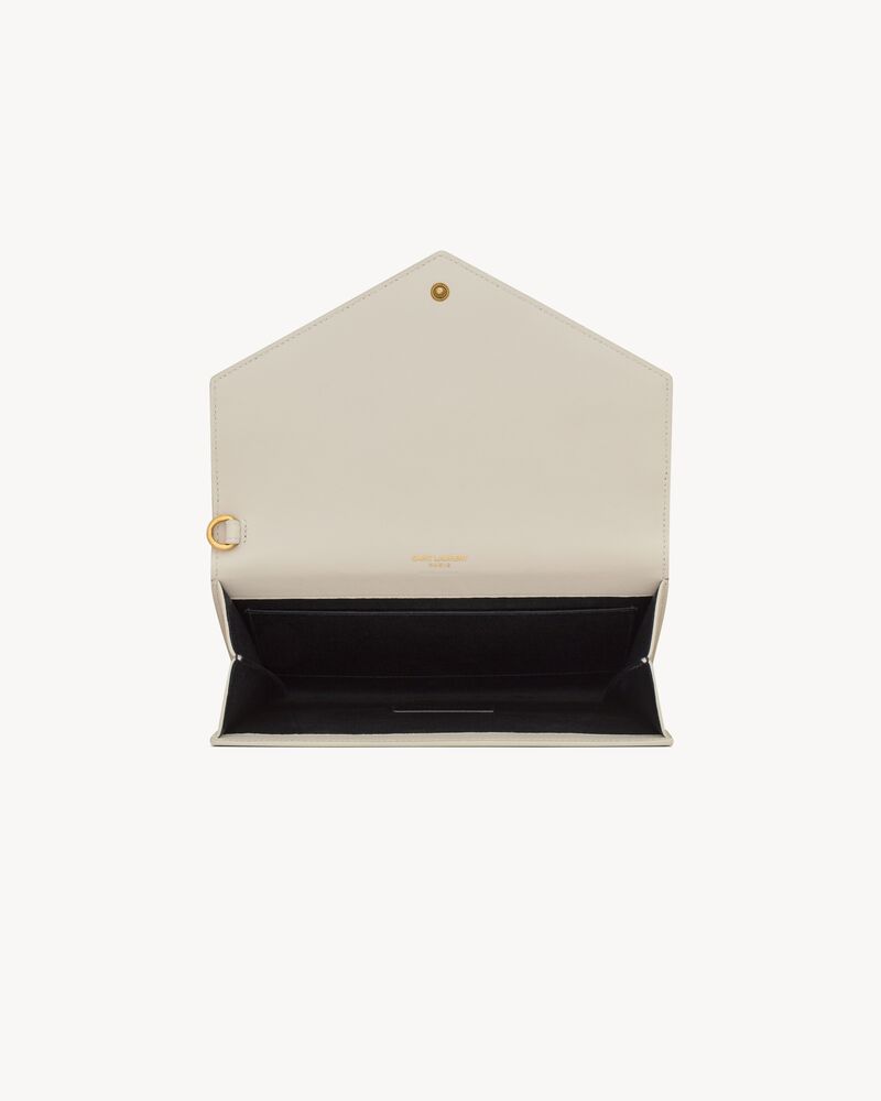 Cassandre flap pouch in smooth leather | Saint Laurent | YSL.com