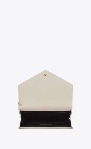 cassandre flap pouch in smooth leather